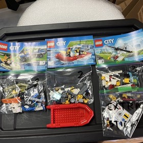 LEGO CITY: Lego City Starter Set (60086) 100% Extra Pieces Sticker Minifigures