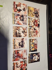 1990 Pro Set 2nd Series Award Winning Lot 11 Cards - Bild 1 von 14