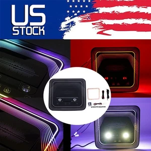 RGB Roof Dome Light Lamp Car APP Music Control Atmosphere Interior Ambient LED ~ - Foto 1 di 19