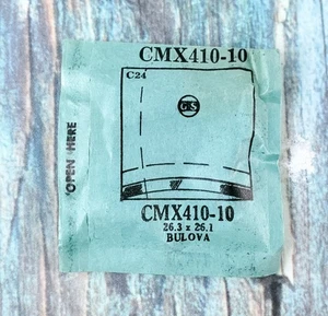 Vintage GS CMX410-10 Bulova Crystal. 26.3 x 26.1 - Bild 1 von 3