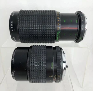 Lot of 2- JC Penney Optics 52mm 1:2.8f=135mm & 1:4.5f 80-200mm Camera Lenses-CC  - Picture 1 of 11