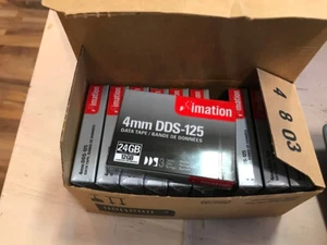 IMATION DDS-125 Data Tape - 4 mm Datenband 24/12 GB - 10 Stück Karton - Bild 1 von 3