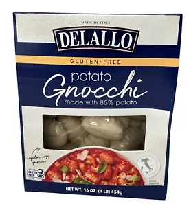 Delallo Italian Gluten Free Potato Gnocchi 16 oz - Picture 1 of 1