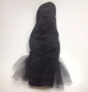 Abito nero senza spalline clone di Hong Kong con maglia vintage - Foto 1 di 18