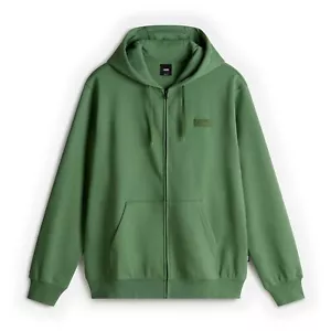 Brandneu Herren Vans Core Basic Hoodie mit durchgehendem Reißverschluss Fairway Größe Medium - Bild 1 von 2