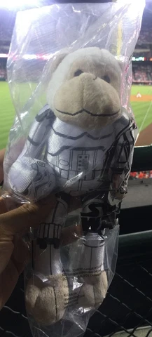 LA Angels Stormtrooper Rally Monkey 9/9/16 Stadium Giveaway (SGA) New In Bag! Cover
