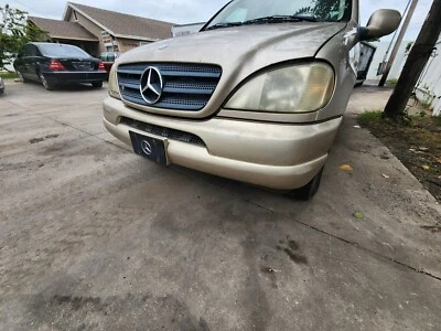 1998 1999 2000 2001 MERCEDES W163  ML320 ML430 FRONT BUMPER - Image 1 of 3