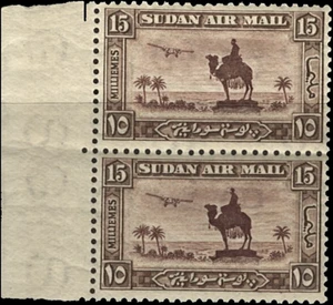 SAVOYSTAMPS-SUDAN-Block-1931-35 Gen C.J. Gordon 15 m-MNH - Picture 1 of 1