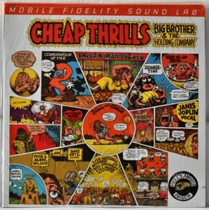 AUDIOPHILE MOBILE FIDELITY MFSL 453 BIG BROTHER Cheap Thrills 180g No #1478 SS - Picture 1 of 2