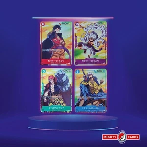 One Piece 7-11 Seven-Eleven Promos P-001 P-003 P-041 Luffy Gear 5 Kid Law Sealed - Bild 1 von 1