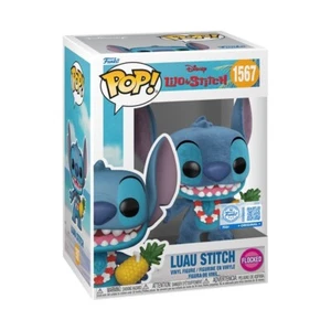 Lilo & Stitch - Luau Stitch Flocked Pop! Vinilo. - Imagen 1 de 2