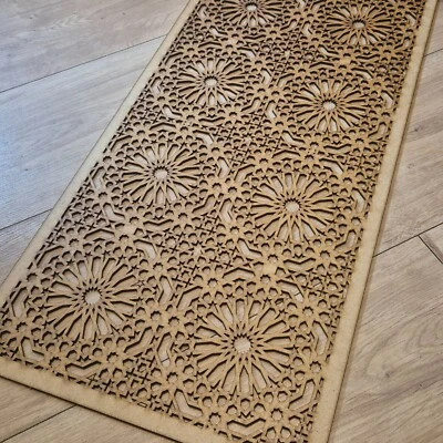 Arabic Mandela Decorative Screen Radiator Cabinet Panel Partition 3mm 6mm 0175 - Image 1 of 4