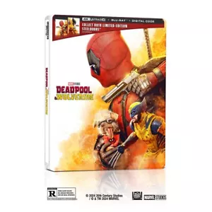 New Steelbook Deadpool and Wolverine: Deadpool Version (4K / Blu-ray + Digital) - Picture 1 of 2