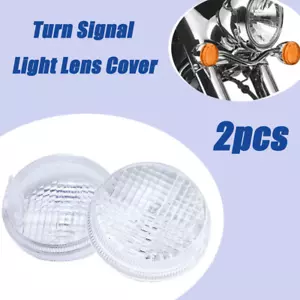 Cubierta de lente de luz de señal de giro para Honda Shadow VT750 VT400 VT1100 1998-2018 transparente - Imagen 1 de 9