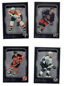 2007-08 O-Pee-Chee - Lot of 4 Micromotion Black Parallel #/100 - Bild 1 von 2