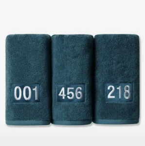 Musinsa x Squid Game Green Player Cotton Towel 3-Pack 001 / 456 / 218 - Picture 1 of 14