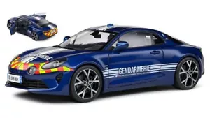 Alpine A110 Gendarmerie 2023 Blue 1:18 SOLIDO 1801628 - Foto 1 di 1