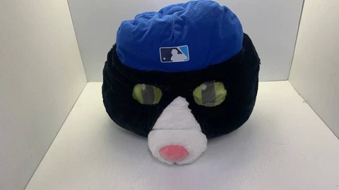 Tampa Bay Rays DJ Kitty Mascot Head-7/21/18 Giveaway-Hat Mask-NWT Cover