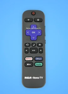 Original RCA ROKU TV Remote RC-AFIR3226001058 Netflix Apple Tv+ Disney+ Hulu - Picture 1 of 4