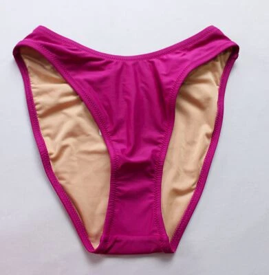 J. Parte inferior de bikini Crew para mujer años 90 pierna alta WR4 magenta orquídea talla 2XS NUEVO CON ETIQUETAS Foto 1 de 3