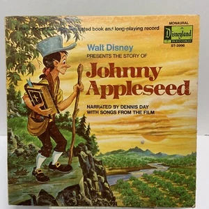 WALT DISNEY PRESENTS THE STORY OF JOHNNY APPLESEED VINYL LP RECORD ALBUM VG+ - Picture 1 of 18