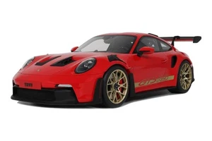 GT939 Porsche 911 992 GT3 RS Protectores Rojo GT Spirit 1/12 - Imagen 1 de 6