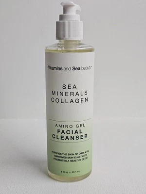 Vitamins and Sea beauty Amino Gel Sea Minerals & Collagen Facial Cleanser, 8 fl  - Image 1 of 4