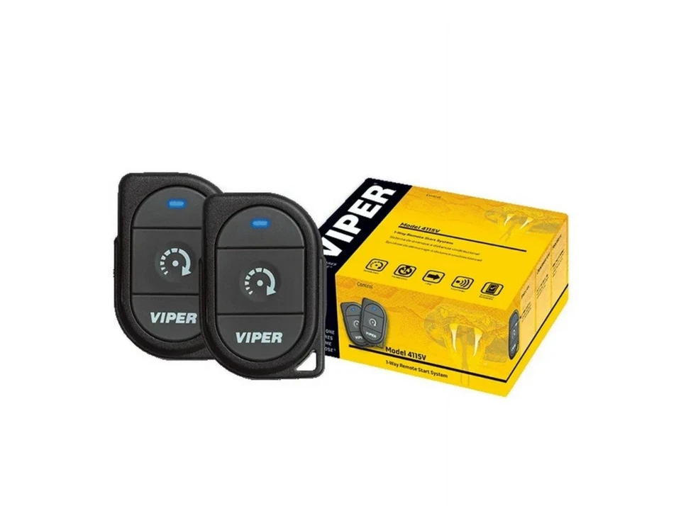 Viper 4115V 1-Way 1-Button Car Alarm Remote Start System with Keyless Entry New - Image 1 of 1