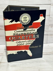 U.S. Commemorative State Quarters Collectors Album 2004-2008 (mit 47 Münzen) - Bild 1 von 7