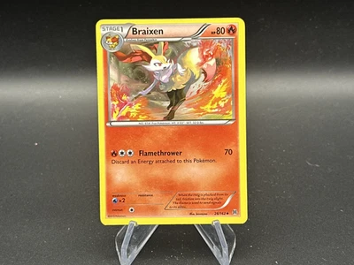 Braixen - 26/162 BREAKthrough - Pokémon TCG - 2015 - Image 1 of 2