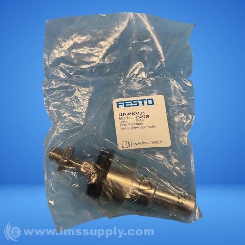 Festo CRFK-M10X1.25 Self-Aligning Rod Coupler FNFP | eBay