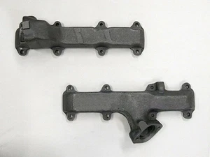 5.9 360 Ford New Exhaust Manifolds Set Right Left - Picture 1 of 1