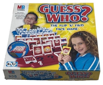 GUESS WHO ? - 2004 EDITION : By MB Games - Contents In Vgc (FREE UK P&P) - Image 1 of 4