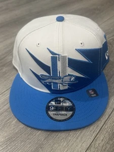 Detroit Lions New Era 9Fifty SnapBack Adjustable Hat Retro Wave Style - Picture 1 of 5