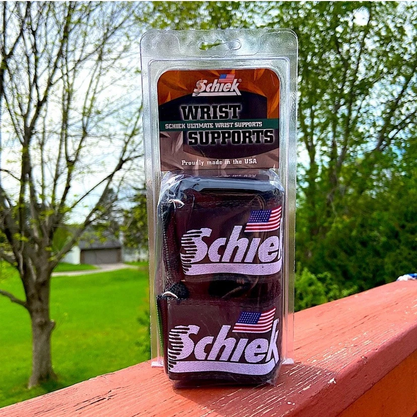 Schiek Sport 1000pls Deluxe Power Lifting Straps