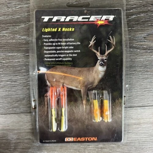 Easton Tracer Illuminated H Nock ORANGE 3 TWO PACKS - Image 1 of 1