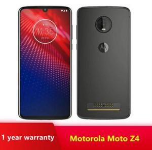 Motorola Moto Z4 XT1980-4 128GB+4GB 48MP 4G LTE Unlocked Smartphone -New Sealed