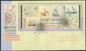 1992 mini hoja de día Australia mini cubierta de primer día, muy buen estado, edición de ETS - Imagen 1 de 1