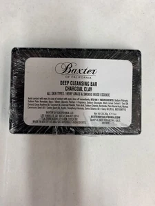 2X Baxter of California Deep Cleansing Bar Charcoal Clay 1oz