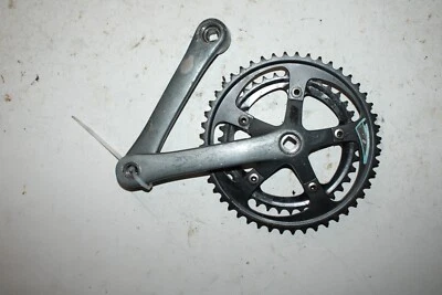 Juego de bielas triple SR gris 170 mm BCD104-5 48/38T JIS MTB grava híbrido ¡Envío a EE. UU.! Foto 1 de 4