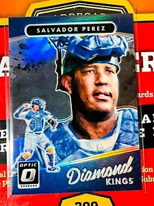 2017 Panini Donruss Optic - Diamond Kings #12 Salvador Perez - Picture 1 of 2