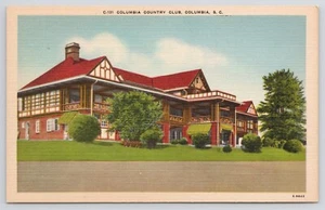 Postcard Columbia South Carolina Country Club Vtg - Picture 1 of 2