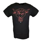 T-shirt homme The Rock Red Brahma Bull Line Drawing WWE