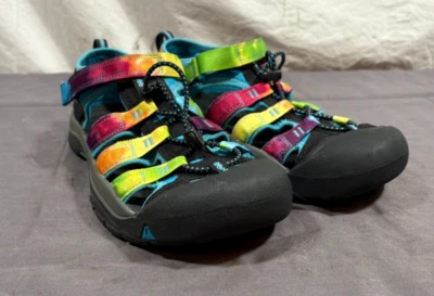 Sandalias deportivas impermeables Keen Newport H2 arco iris para mujer EE. UU. 7 UE 39 EXCELENTES Foto 1 de 4