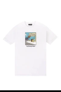 The Hundreds x Heathcliff "GateKeeping" Weiß Gr. M - Bild 1 von 3