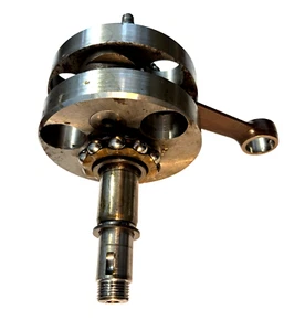 70s VINTAGE PENTON/KTM HARESCRAMBLER 250cc CRANKSHAFT ASSEMBLY, VG/REFIN (#MC13) - Imagen 1 de 9