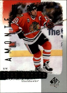 2000-01 SP Authentic Hockey #20 Tony Amonte