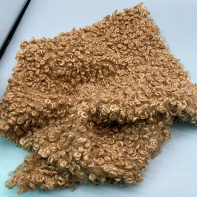 40 45CM Faux Shearling Sherpa Fabric Plush Fleece Curly DIY Toy Clothing Soft - Image 1 of 4
