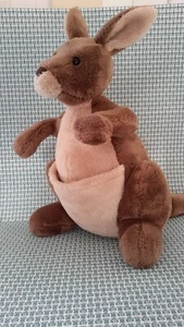 11 Zoll Känguru Plüschtier Stofftier Spielzeug Figur Puppe Australisch ohne Etikett EUC - Bild 1 von 10
