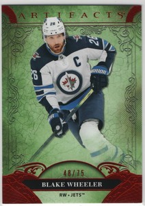2020-21 Upper Deck Artifacts Blake Wheeler /75